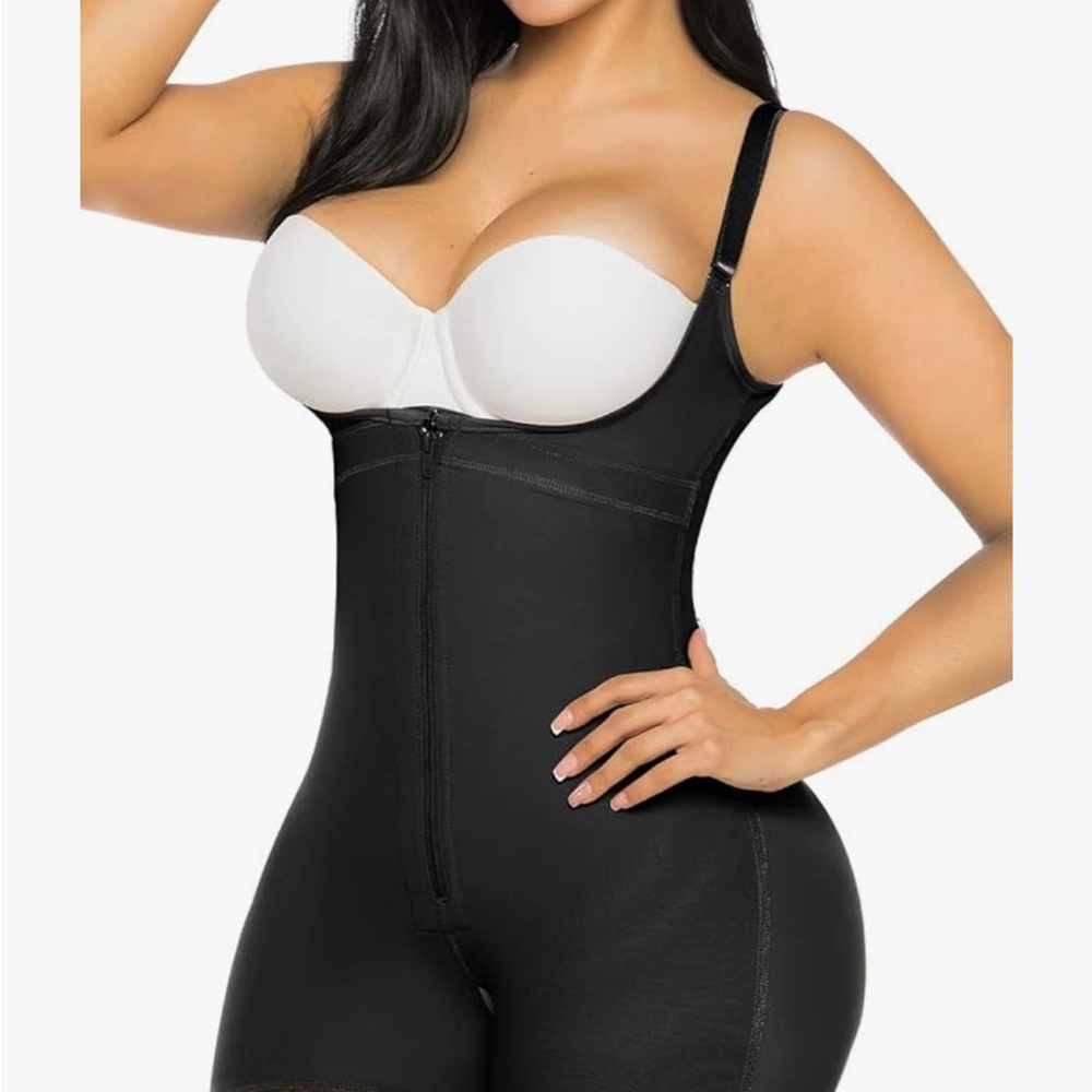 Yianna Black Shapewear Bodysuit